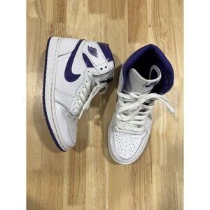 Air Jordan 1 OG High Court Purple White Size Womens 6.5 No Box